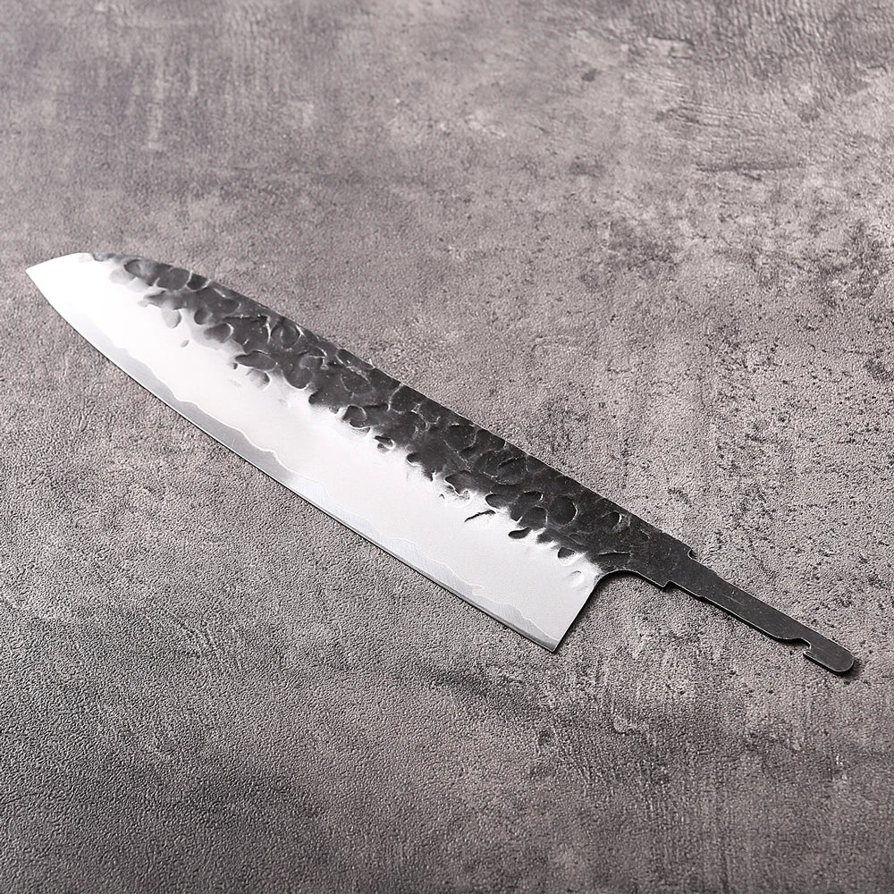DASHWAY 7.5" Santoku Knife Blank Blade – DIY Full Tang Steel Knife Blank Blade Qst
