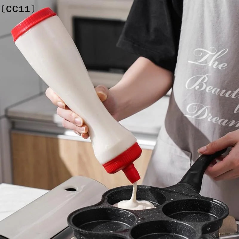 Hand-Cranked Batter Dispenser – Pancakes, Crepes & Cupcakes Batter Dispenser Qme