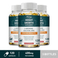 Calcium, Vitamin D3 & Zinc – Bone Growth Support Capsules Bone Support Supplement Qst 120 Capsule-3bottles
