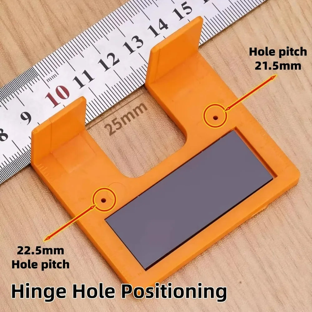 Magnetic Hinge Locator – Cabinet Door Seam Fixing Tool Hinge Installation Tool Qme