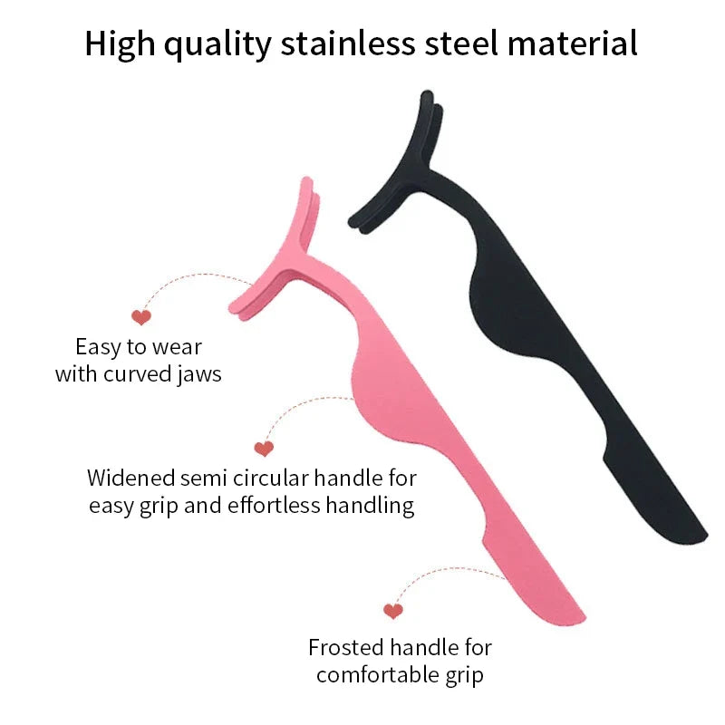 False Eyelash Tweezer & Applicator Tool | Qme Makeup Eyelash Applicator Tool Qme