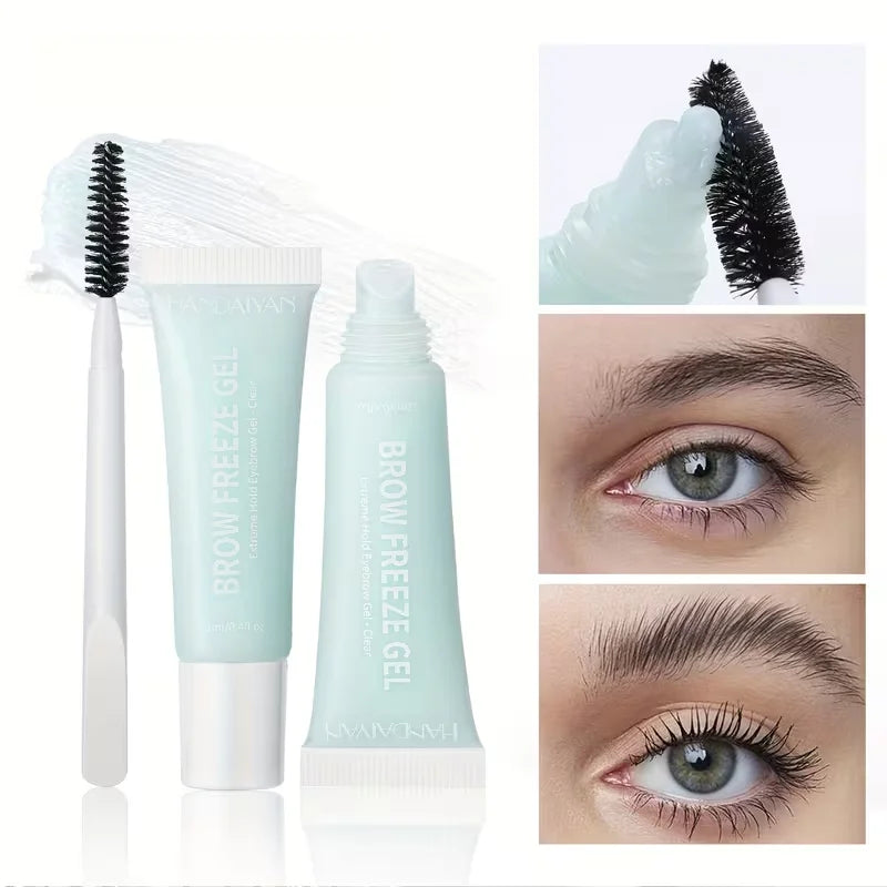 Strong Hold Waterproof Eyebrow Gel with Brush – Qme Eyebrow Gel Qme