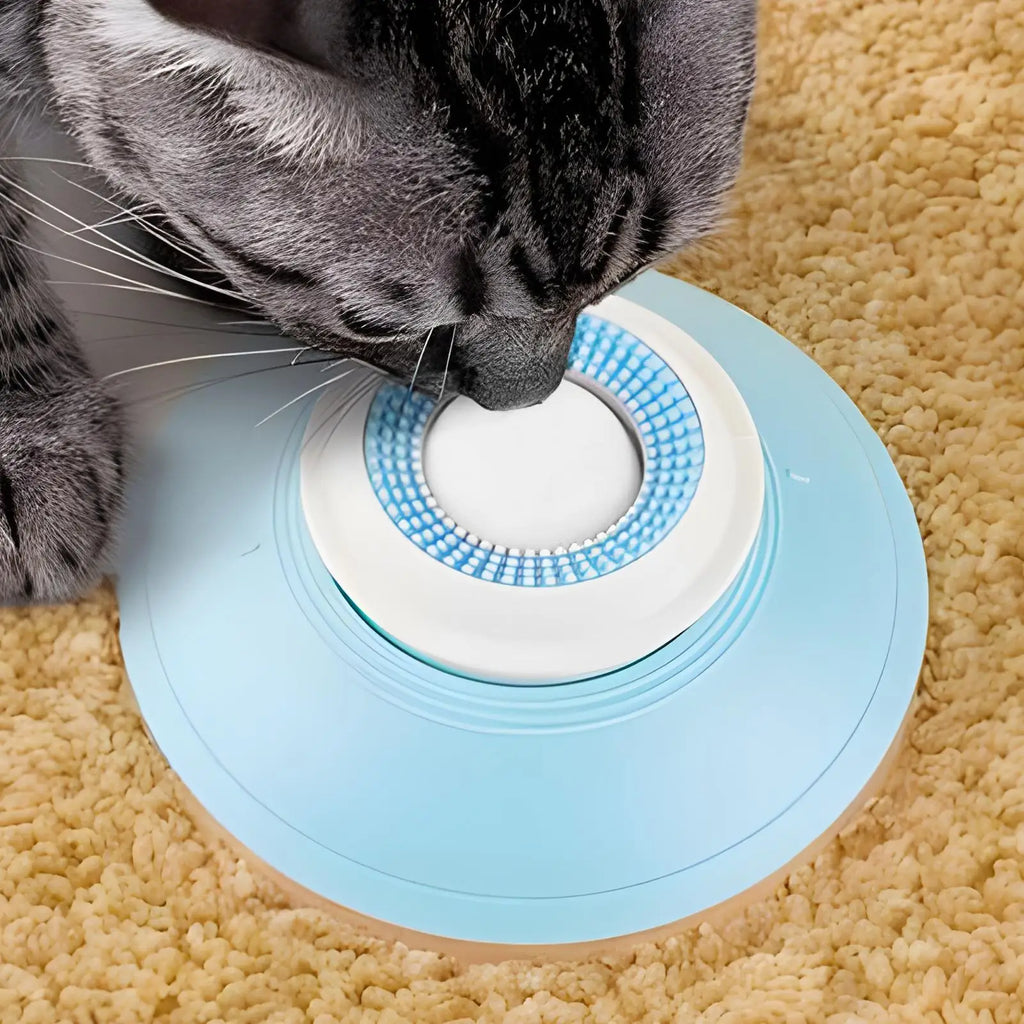 Pet Lick Mat Slow Feeder for Dogs & Cats | Interactive Plate Pet Slow Feeder Mat Qme