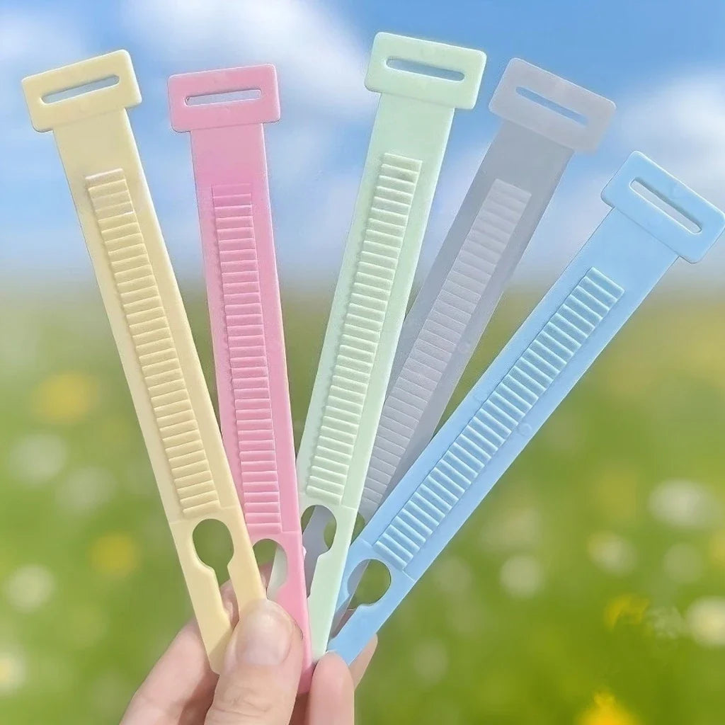 Windproof Anti-Slip Clothes Hanger Clips – 50pcs Adjustable Clothes Hanger Clips Qme