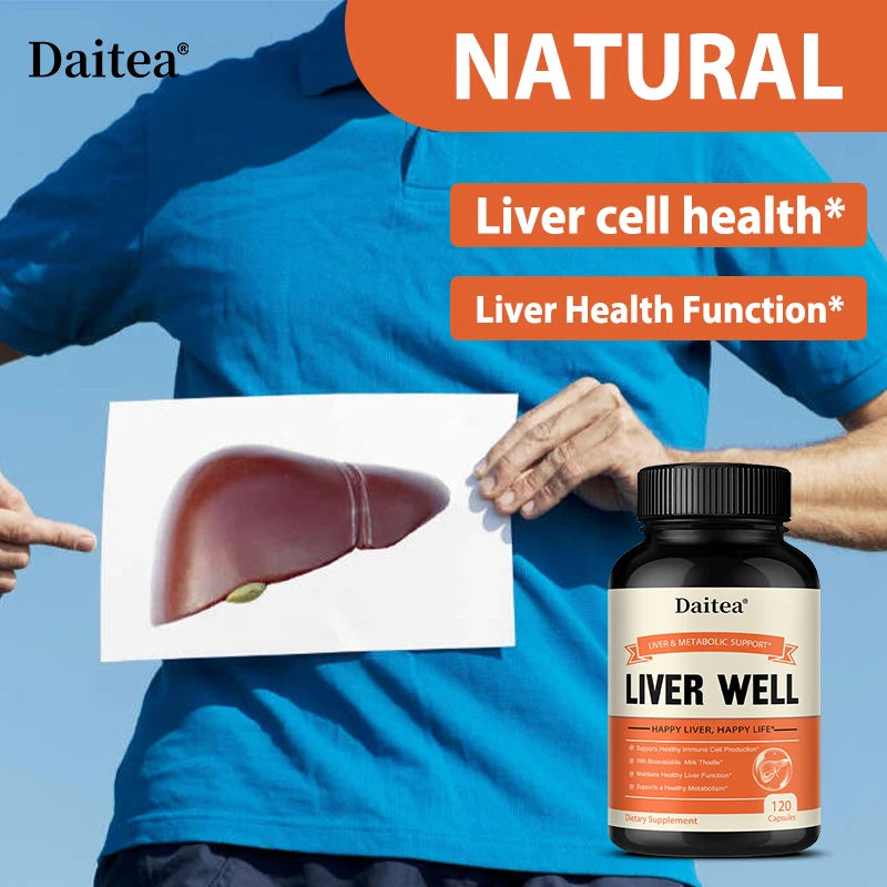 VITALXTRA Milk Thistle Capsules – Liver, Gut & Skin Support Herbal Supplement Qst