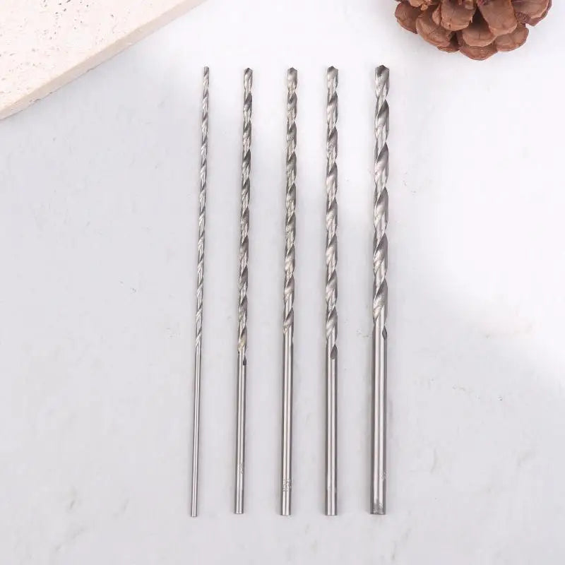 5-Piece Twist Drill Bit Set – Wood, Metal & Plastic Drilling Twist Drill Bit Set Qme