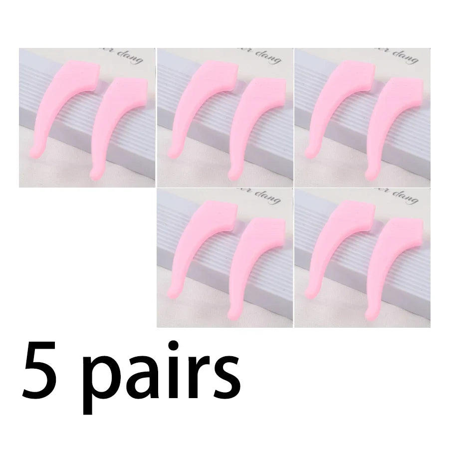 Silicone Anti-Slip Glasses Ear Hooks – 5 Pairs, 8 Colors Glasses Ear Hooks Qme A3