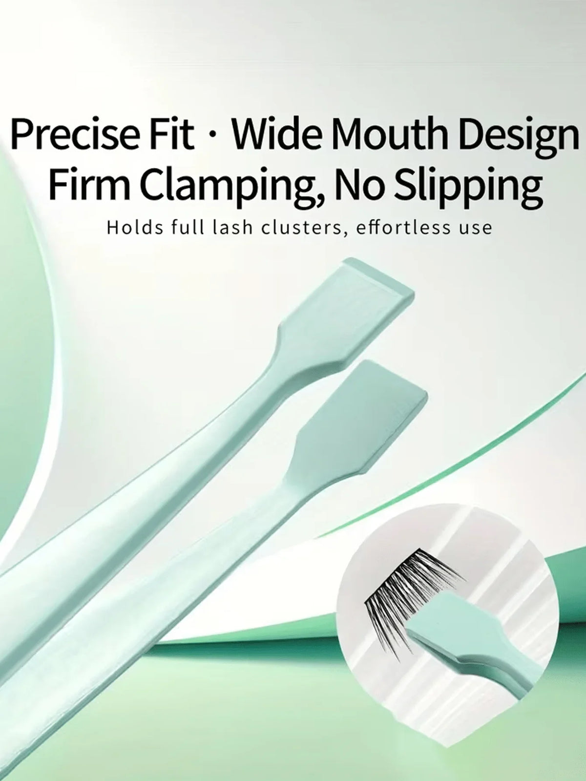 Professional Flat Head Eyelash Extension Tweezers | Qme Eyelash Tweezers Qme