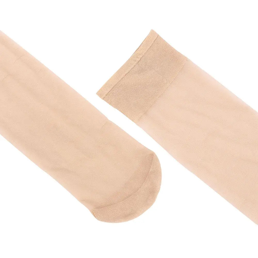 Women's Sheer Thigh High Stockings – Transparent Tights Thigh High Stockings Qme