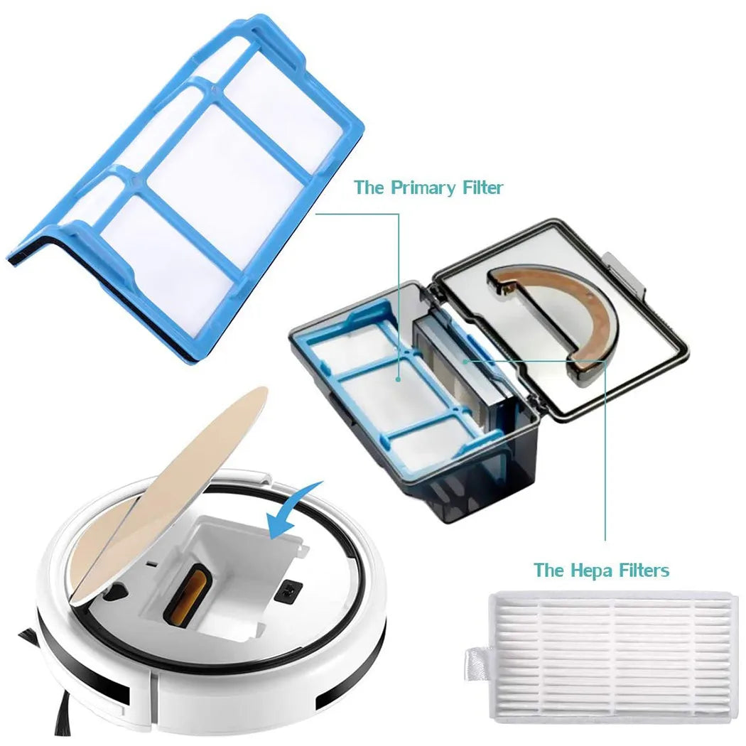 Medion MD18500 MD18600 MD18501 MD16192 Vacuum Side Filter Vacuum Replacement Filter Qme