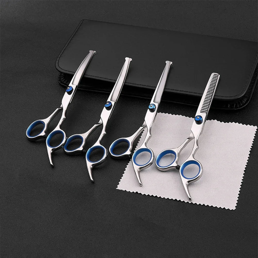 6-Inch Round-Tip Dog Grooming Scissors | Safe Pet Hair Shears Pet Grooming Scissors Qme