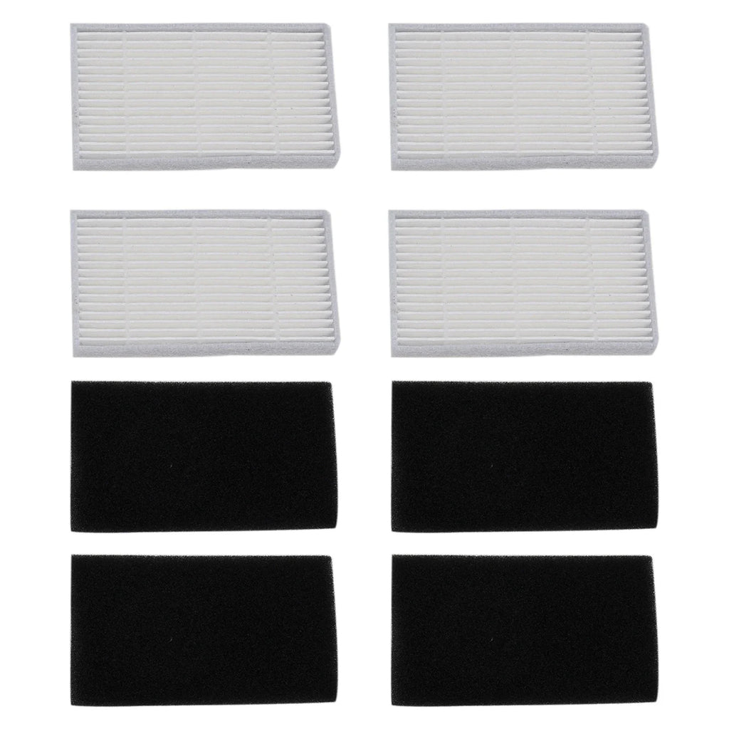 4-Pack Replacement Filters for Conga 7490 & 8290 Vacuum Vacuum Filter Set Qme 4 PACK