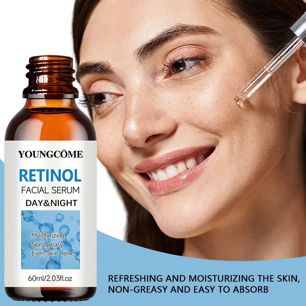 YOUNGCOME Retinol Facial Serum – Firm, Brighten & Hydrate Retinol Face Serum Qst