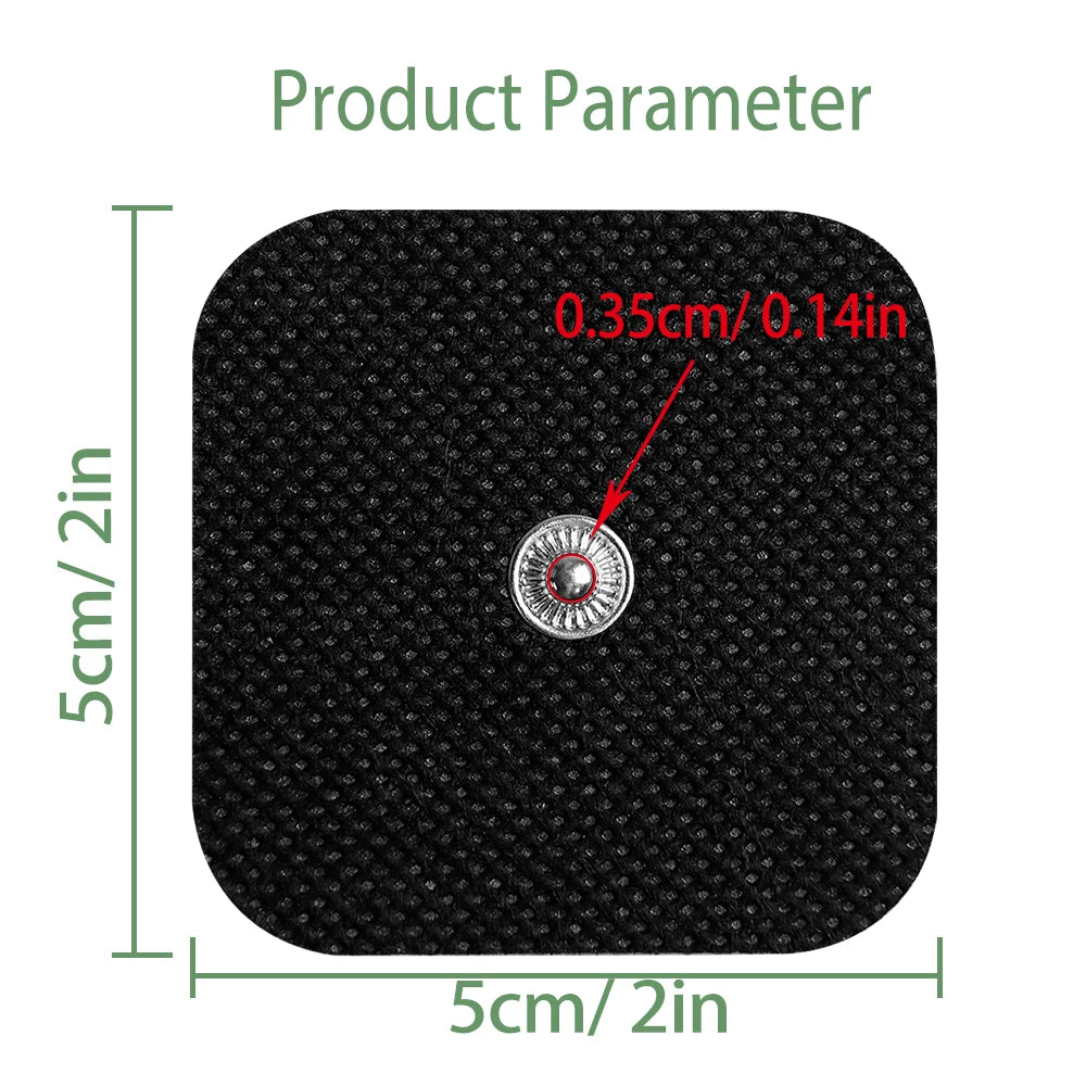 TENS EMS Replacement Electrode Pads 5x5cm – 10 or 20 Pack Electrode Pads Qst