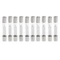 10-Pack Microwave Oven Fuse Tube 5KV 0.8A D0LD Replacement Microwave Fuse Tube Qme Silver