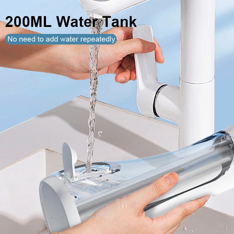 Peicon Portable Water Flosser – 3 Modes, USB Rechargeable Cordless Oral Irrigator Qst
