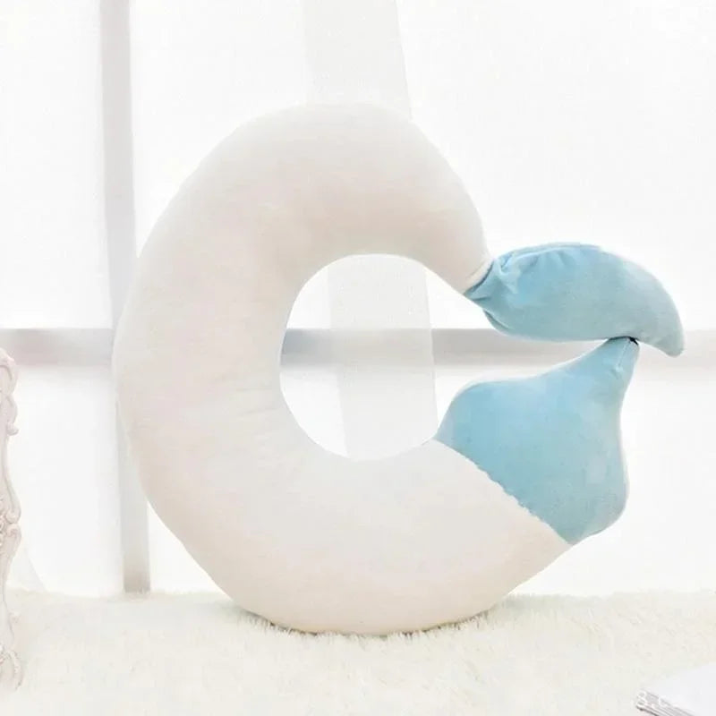 Cute Fox U-Shape Travel Neck Pillow – Soft & Ornamental Travel Neck Pillow Qme