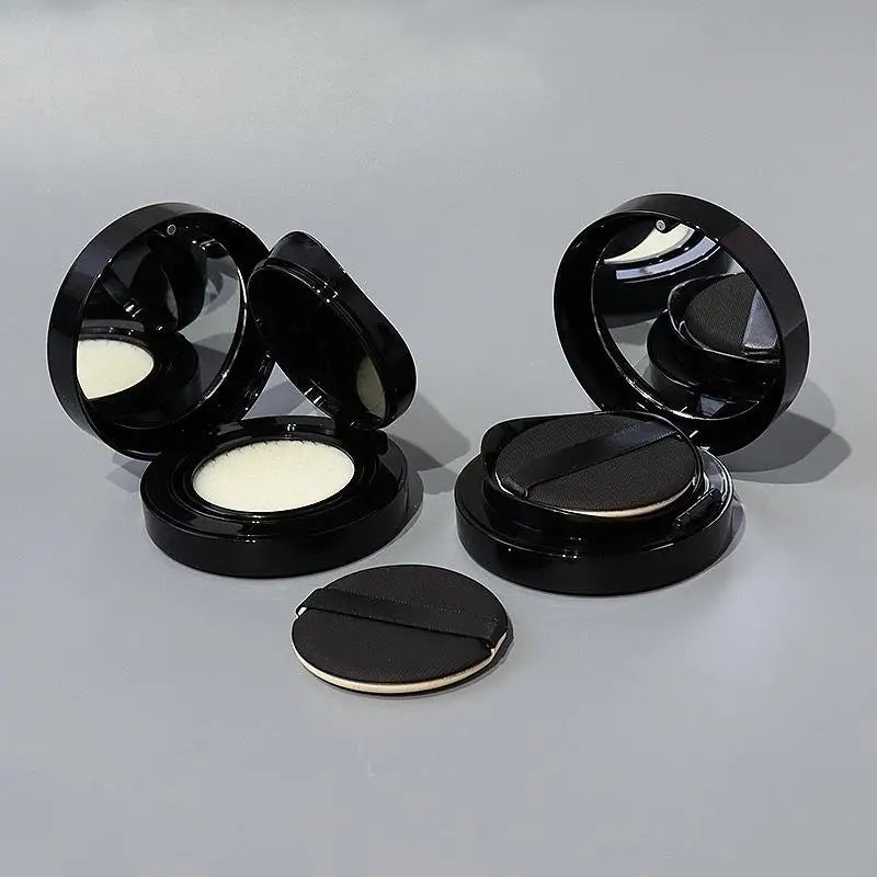 Empty Air Cushion Compact Case with Mirror & Sponge Refillable Makeup Compact Qme