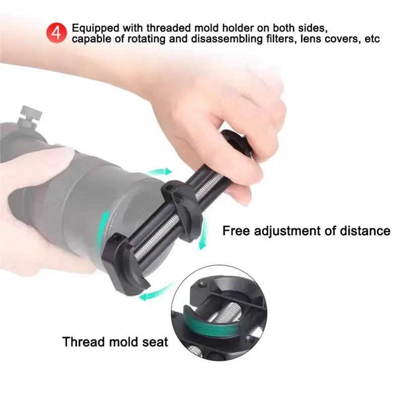 Universal Camera Lens Filter Repair Tool Kit – DSLR &amp; Mirrorless Lens Repair Tool Kit Qme