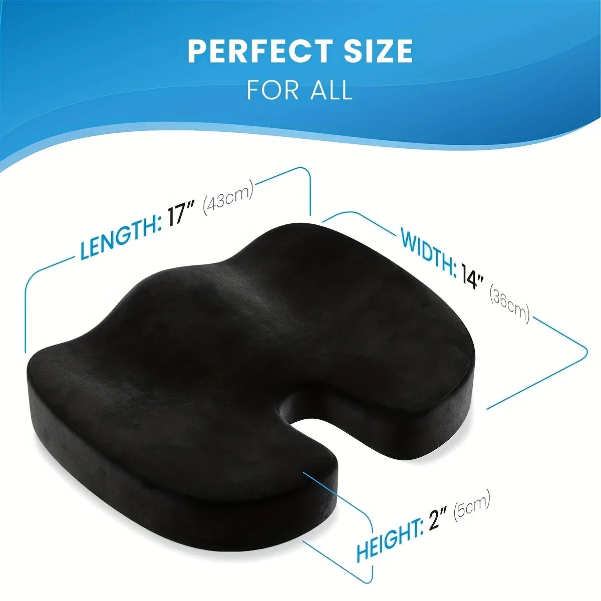 Office Chair Seat & Back Cushion | Memory Foam Support – Qme Seat Back Cushion Qme