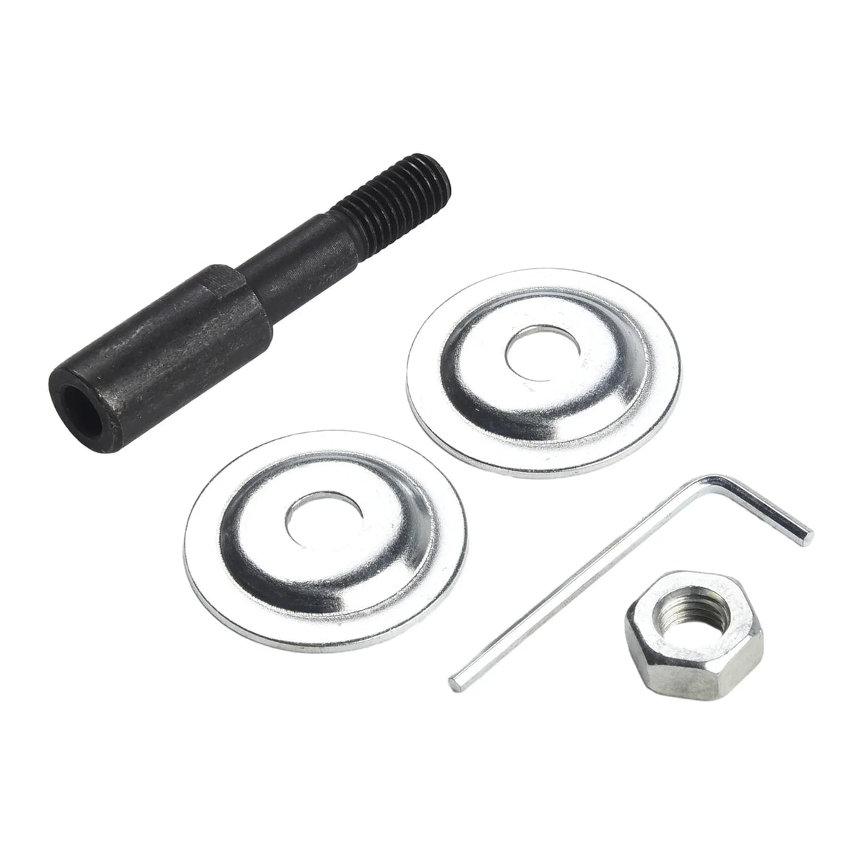 Steel Spindle Adapter Left & Right – Bench Grinder Replacement Grinder Spindle Adapter Qme