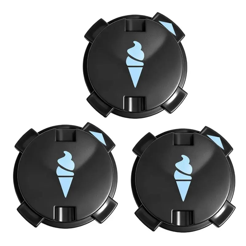3-Pack Dustproof Seal Lids for Ninja NC701 Ice Cream Maker Ice Cream Maker Lid Qst Default Title