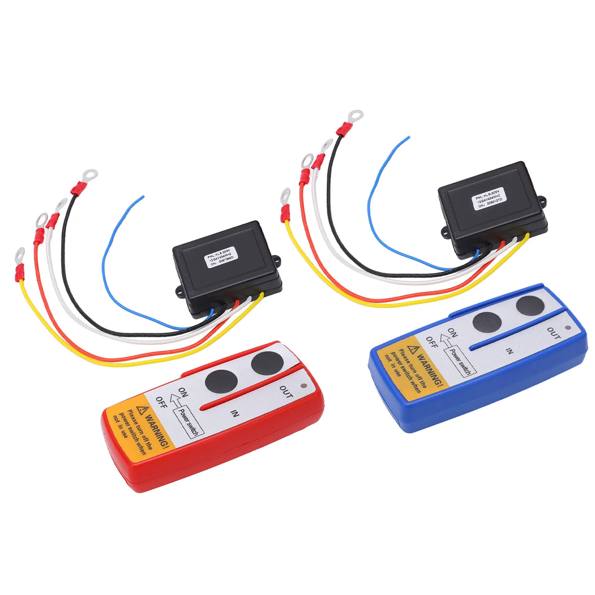 Wireless Winch Remote Control Kit 12V 24V – Truck ATV SUV Winch Remote Control Qst