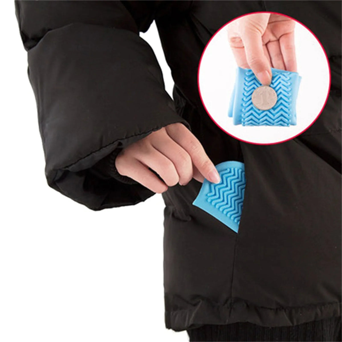 Reusable Silicone Rain Shoe Covers – Foldable Waterproof Overshoes Waterproof Shoe Covers Qme