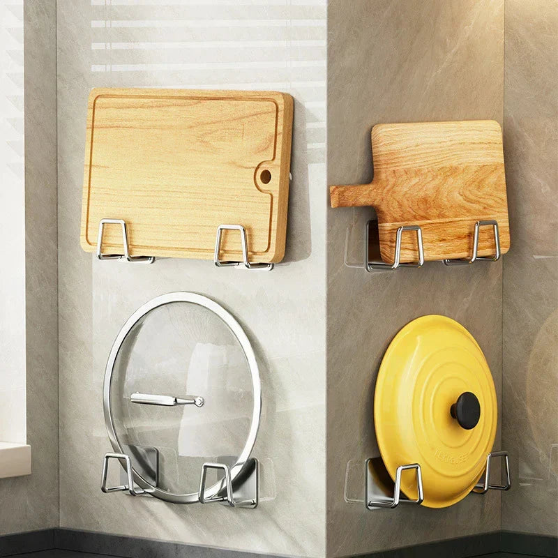 No-Drill Stainless Steel Basin Hook Bathroom Storage Rack Basin Hook Rack Qme