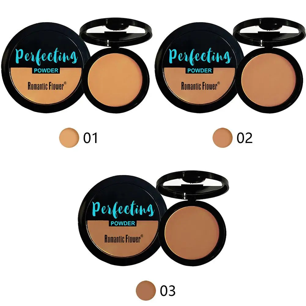 Dark Matte Setting Powder – Poreless Pressed Face Powder Pressed Setting Powder Qme