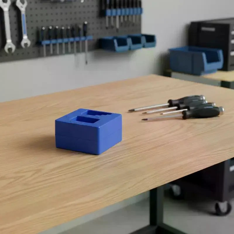 2-in-1 Magnetizer Demagnetizer for Screwdriver & Drill Bits Magnetizer Demagnetizer Tool Qme