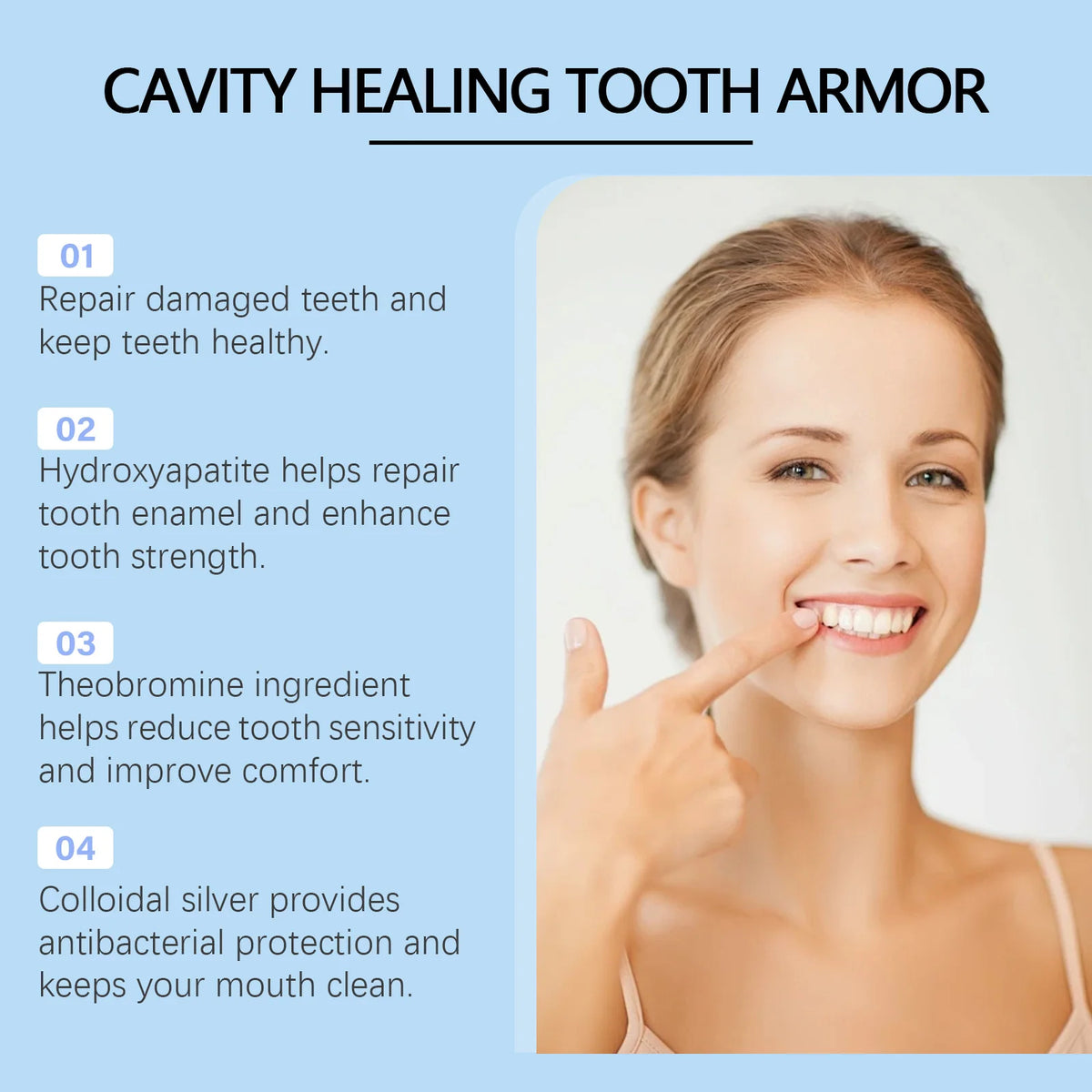 Oralhoe Teeth Brightening Serum – Stain & Plaque Removal 60ml Teeth Whitening Serum Qst