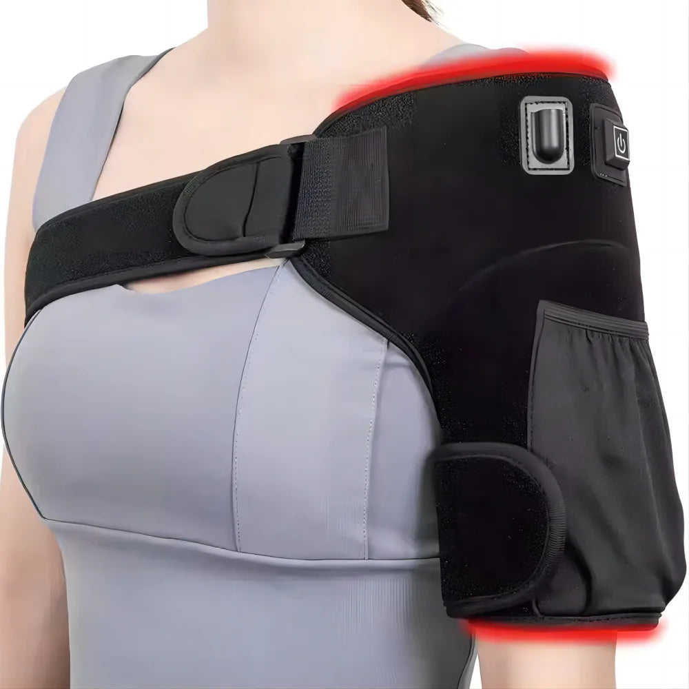 96 LED Red Light Therapy Shoulder Wrap 660nm 850nm Infrared Red Light Therapy Wrap Qst