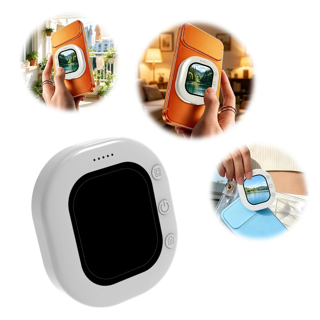 Magnetic Screen Sharing Device – Plug & Play Selfie Camera Screen Sharing Device Qme