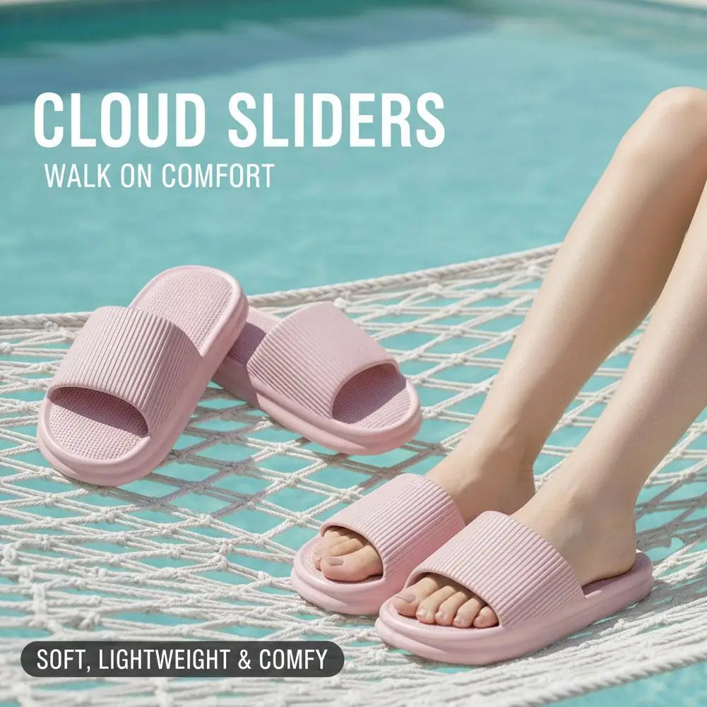 Women's Thick Platform EVA Slippers – Soft Sole Home Slides Platform EVA Slippers Qme