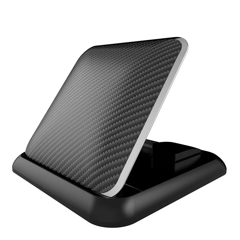 Universal Car Dashboard Phone Holder – Adjustable Clip Mount Car Phone Mount Qme black