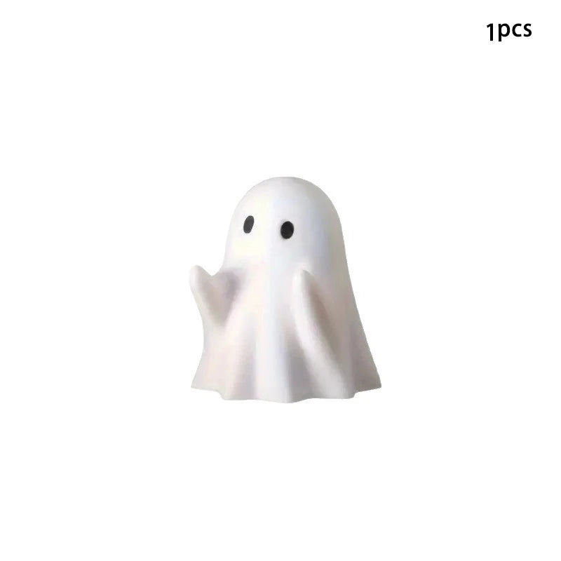 Ghost Pen Holder – Spooky Figurine Pencil Desk Organizer Pen & Pencil Holder Qst 1pcs