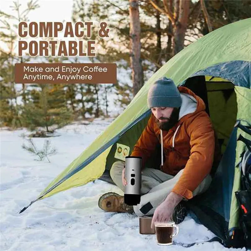 B15C Portable 3-in-1 Espresso Machine | Travel Coffee Maker Portable Espresso Machine Qst