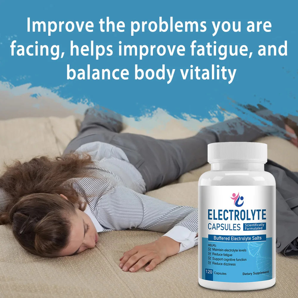 Fearathe Electrolyte Capsules – Sodium & Potassium | 30–120ct Electrolyte Supplement Qst