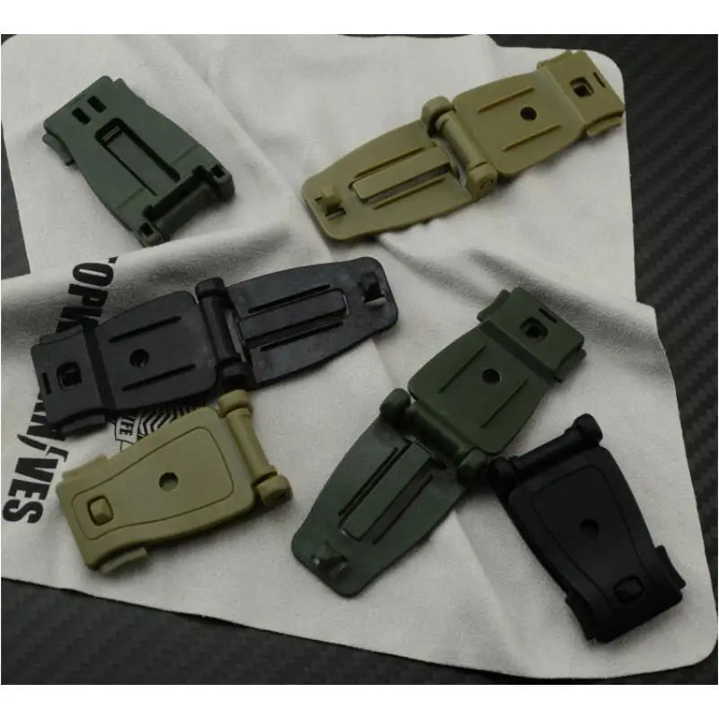Tactical MOLLE Webbing Buckle Clip – POM Lock Strap Connector Tactical Buckle Clip Qst