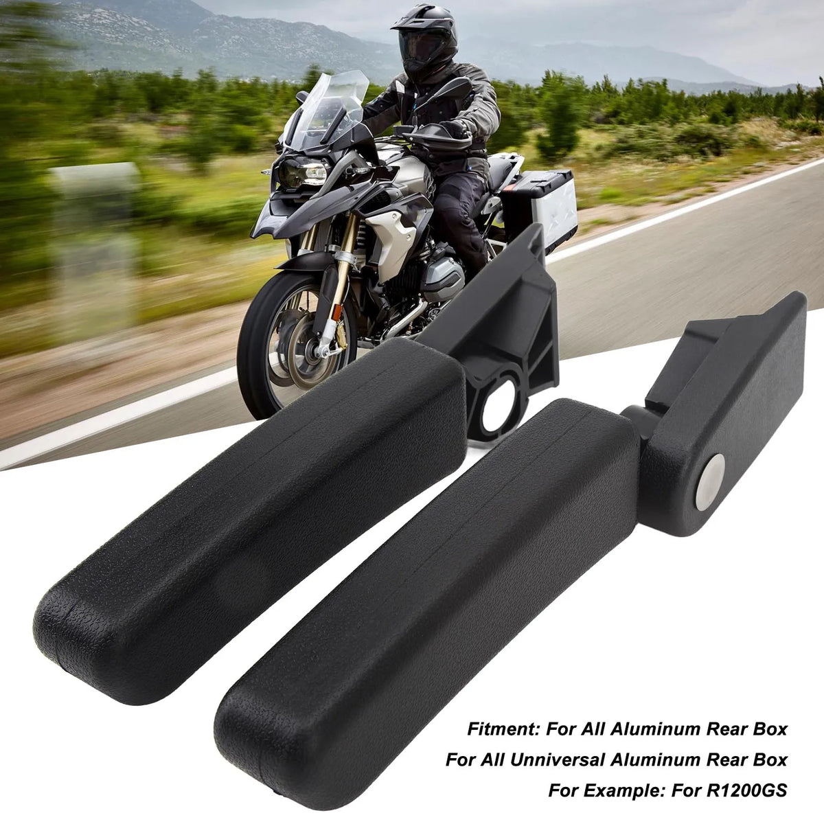 Motorcycle Rear Box Passenger Armrest Handrail – R1200GS Motorcycle Armrest Qst