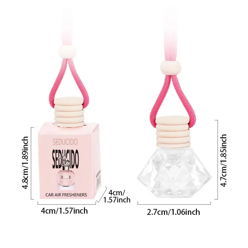 HEYXI Car Hanging Air Freshener – Long-Lasting Fragrance Car Air Freshener Qme