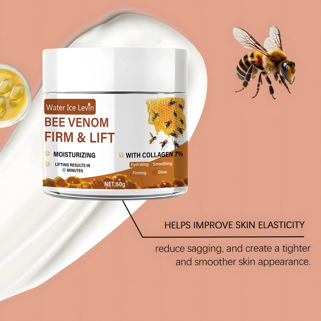 Bee Venom Instant Lifting Face & Neck Cream | Retinol Facial Lifting Cream Qme
