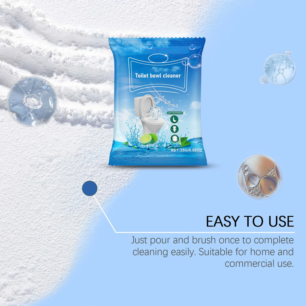 6-Pack Toilet Cleaning Tablets – Foam Descaler & Stain Remover Toilet Cleaner Tablets Qst