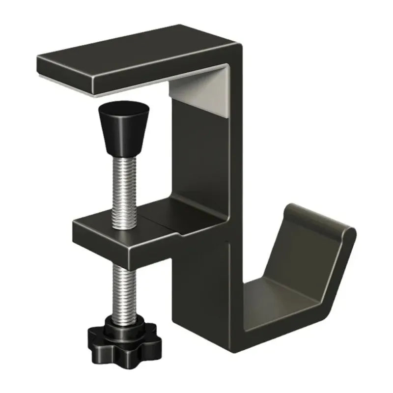 Punch-Free Table Hook – Aluminum Desk Bag Hanger | Qme Desk Bag Hook Qme
