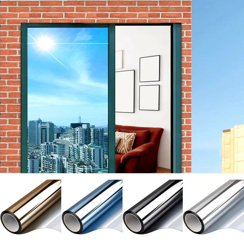 One-Way Mirror Window Privacy Film – Heat & UV Blocking Tint Window Privacy Film Qme