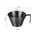 304 Stainless Steel Coffee Measuring Cup | Espresso Shot Cup Espresso Measuring Cup Qme A5