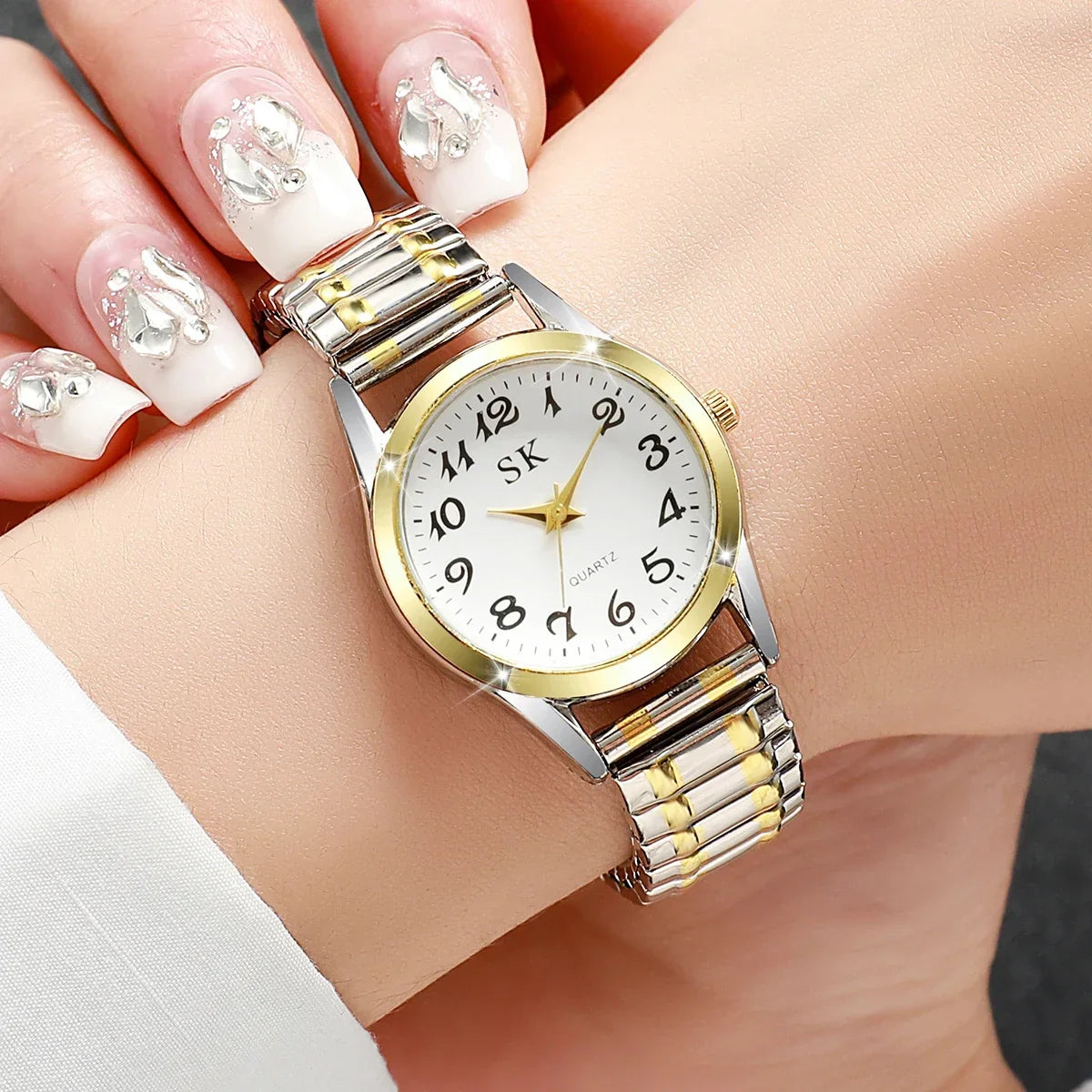 Large Digital Dial Watch – Easy-Read Unisex Wristwatch Digital Wristwatch Qme