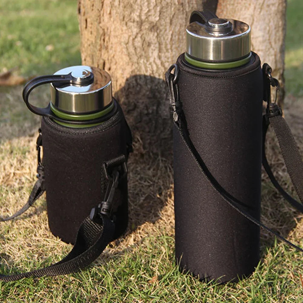 Water Bottle Carrier Bag with Adjustable Shoulder Strap Bottle Carrier Bag Qme