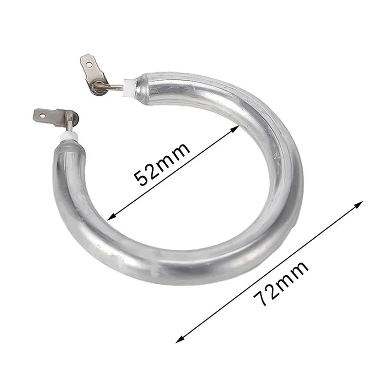 Coffee Maker Heating Tube Element – Espresso Machine Heater Rod Coffee Maker Heating Element Qme silver